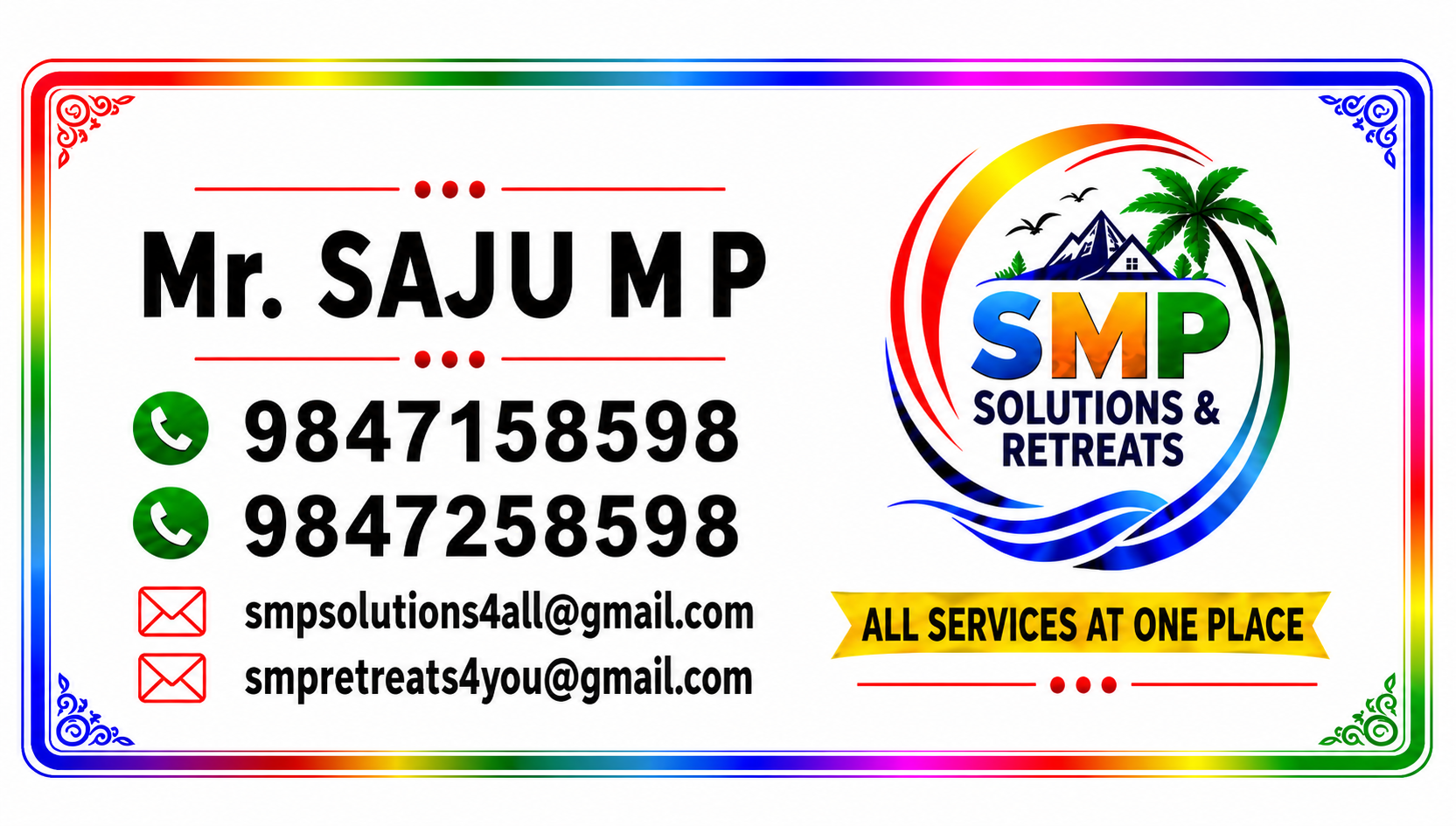 SMP SOLUTIONS AND RETREATS